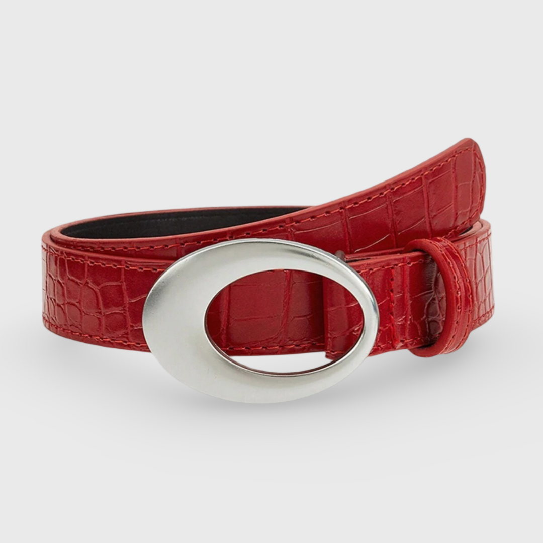 Red Y2K Belt